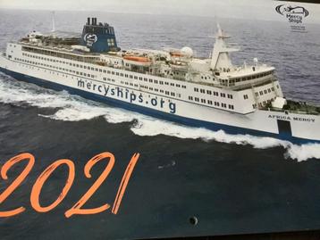 Calendrier d'anniversaire de Mercyships non utilisé pour 202