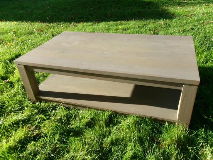 salontafel met onderblad, Huis en Inrichting, Tafels | Salontafels, Zo goed als nieuw, Ophalen