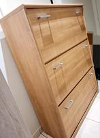 Meuble à chaussures avec 3 tiroirs en bois clair, Maison & Meubles, Enlèvement, Utilisé, Modern/landelijk