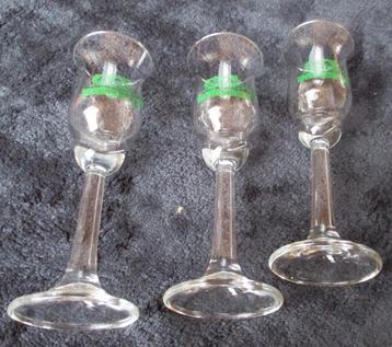 24 Wortegemse glaasjes, of 12 stuks=5 euro, perfecte staat beschikbaar voor biedingen