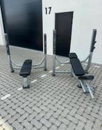 Life Fitness Flat en Incline pres bench !!, Ophalen of Verzenden, Zo goed als nieuw