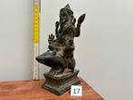 Ganesh - statue en bronze - 17, Antiquités & Art, Enlèvement ou Envoi