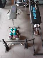 Boks, fitness en halters, Ophalen