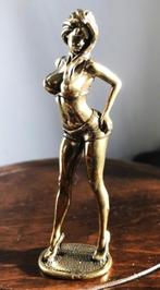 Erotisch Bronzen Pin-Up meisje Vintage😍✨😎🎁🤗👌, Antiek en Kunst, Ophalen of Verzenden