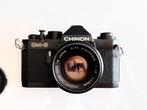 Chinon CM3 + 55mm 1.7, Audio, Tv en Foto, Fotocamera's Analoog, Ophalen of Verzenden, Gebruikt, Spiegelreflex, Overige Merken