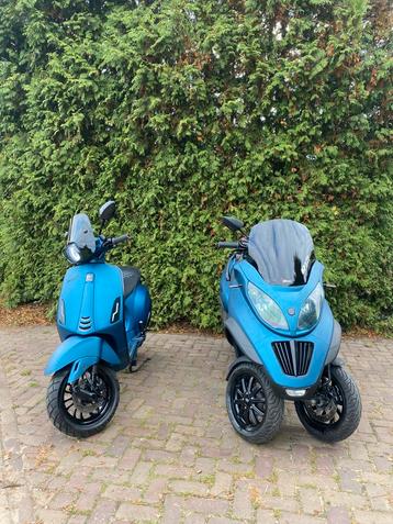 Vespa sprint - 80cc malossi pakket - akrapovic - nl kenteken beschikbaar voor biedingen