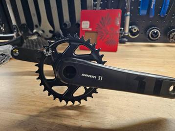 Sram X1 Eagle Carbon Cranckstel +Nieuwe GX Eagle 12sp 32t beschikbaar voor biedingen