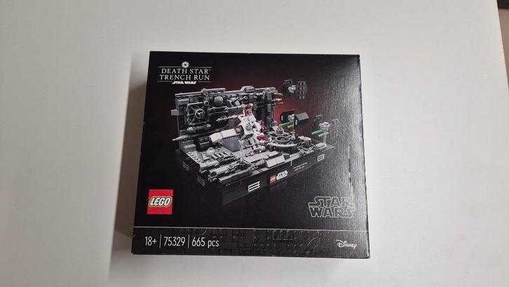 LEGO 75329 Death Star Trench Run Diorama, Enfants & Bébés, Jouets | Duplo & Lego, Neuf, Lego, Ensemble complet, Enlèvement ou Envoi