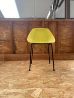 Coquillage design stoel, Geel van Pierre Guariche, Meurop, 1, Maison & Meubles, Enlèvement, Utilisé, Autres couleurs, Métal