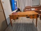 Teakhouten bureau, Huis en Inrichting, Bureaus, Ophalen, Zo goed als nieuw, Bureau