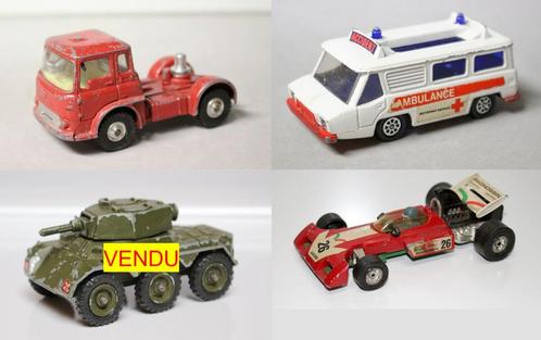 4 véhicules corgi, 6 € pièce, Hobby & Loisirs créatifs, Voitures miniatures | Échelles Autre, Utilisé, Voiture, Enlèvement ou Envoi