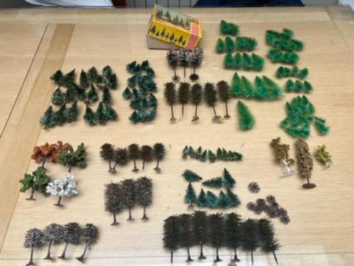 Modelbouw +100 bomen HO baan (oa Märklin), faller etc, Hobby en Vrije tijd, Modeltreinen | H0, Gebruikt, Natuur, Gelijkstroom of Wisselstroom