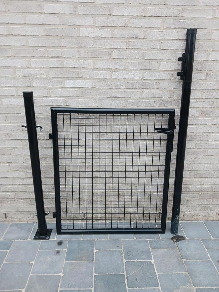 Tuinpoortje zwart in goede staat te koop., Tuin en Terras, Tuinpoorten, Zo goed als nieuw, Ophalen