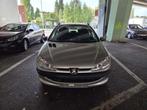 2005 Peugeot 206 Benzine Sw 4 deur 84000dkm airco-trekhaak, Auto's, Voorwielaandrijving, 4 deurs, Zwart, 4 cilinders