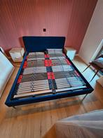 Twee persoonsbed met electrische lattenbodems 160x200, Huis en Inrichting, Slaapkamer | Bedden, Ophalen, Zo goed als nieuw