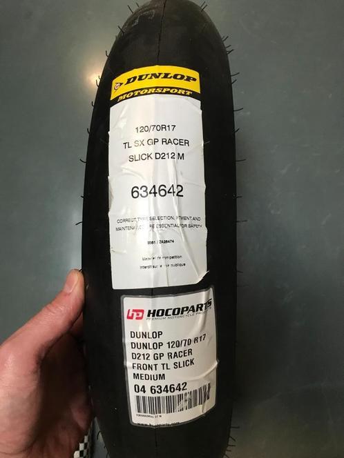 Circuitband te koop - Dunlop GP Racer Slick D212, Motoren, Onderdelen | Merk-onafhankelijk, Nieuw, Ophalen