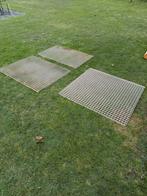 Inox rooster, luifel,Vloerroosters, Ophalen, Zo goed als nieuw, Overige typen, Inox