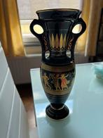 Vaasje I. Spyropoulos met 24kt goud Greece, Antiek en Kunst, Antiek | Vazen, Ophalen of Verzenden