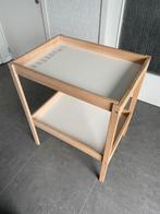 Verzorgingstafel Ikea met bijhorende bakjes, Gebruikt, Minder dan 75 cm, 70 cm of meer, Opstaande rand