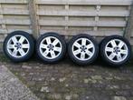 4 originele aluminium velgen Ford 16"., Auto-onderdelen, Banden en Velgen, Ophalen, Band(en)
