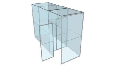 Volières met sas, MAATWERK mogelijk, Dieren en Toebehoren, Vogels | Hokken en Kooien, Nieuw, Volière, Aluminium, Ophalen of Verzenden