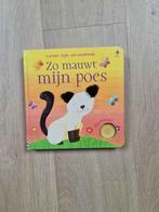 Leesboekje - Zo mauwt mijn poes - luister- kijk- en voelboek, Boeken, Ophalen of Verzenden
