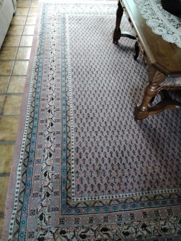Grand tapis persan 100 % laine., Enlèvement, Comme neuf