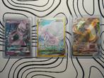 Pokémon GX/V Bundle – Mewtwo GX, Hisuian Goodra V & Boltund, Ophalen of Verzenden, Zo goed als nieuw, Meerdere kaarten, Foil