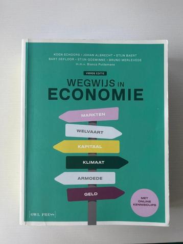 Handboek: Wegwijs in economie beschikbaar voor biedingen