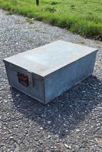 Metalen afsluitbare opbergkist, zwaar en super degelijk💪, Huis en Inrichting, Woonaccessoires | Kisten, Minder dan 50 cm, Gebruikt