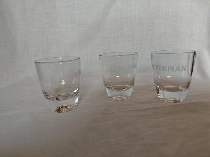 Peterman brillen, Verzamelen, Glas en Drinkglazen, Zo goed als nieuw, Ophalen of Verzenden