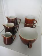 Lot  oud porselein van 6 stuks BOCH, Huis en Inrichting, Keuken | Servies, Ophalen of Verzenden, Gebruikt, Porselein, Effen