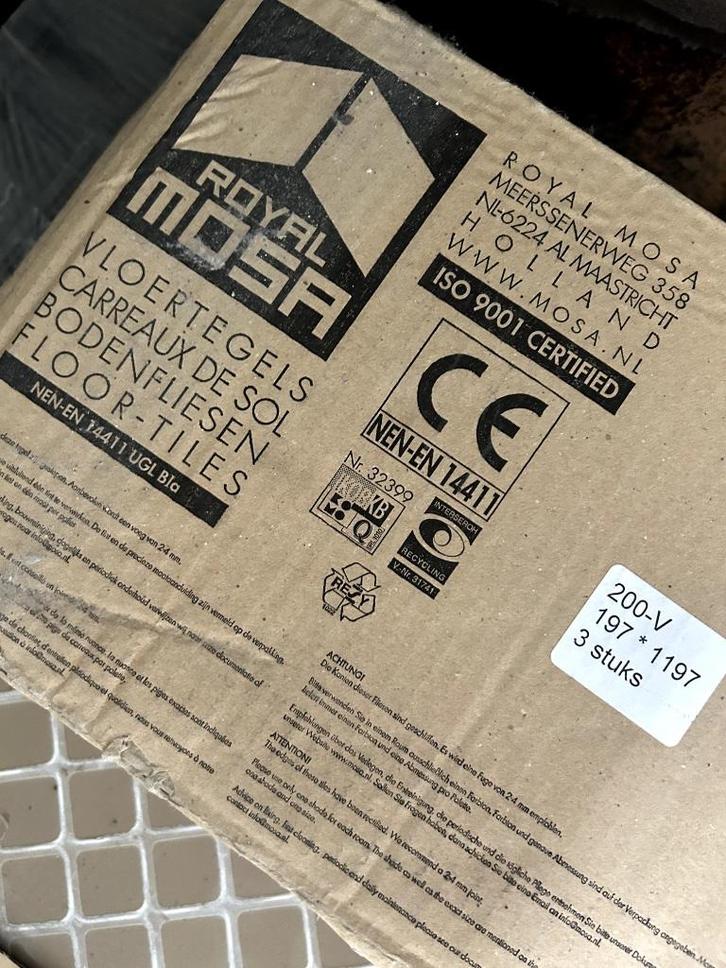 vloer- en wandtegels Mosa XXL, Doe-het-zelf en Bouw, Tegels, Nieuw, Wandtegels, Keramiek, 5 tot 10 m², Ophalen