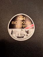 Vintage sticker Borkum Riff pijp tabak, Ophalen of Verzenden