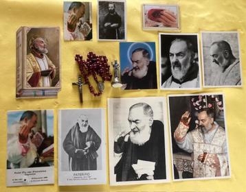 Lot heilige Pater Pio met reliek beschikbaar voor biedingen