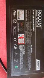 ComputerVoeding Recom 600W, Enlèvement