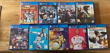PlayStation 4 games beschikbaar voor biedingen