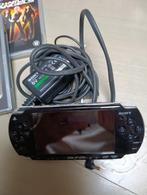 Psp, Games en Spelcomputers, Spelcomputers | Sony PSP, Ophalen, Met games, Zwart, Nieuw