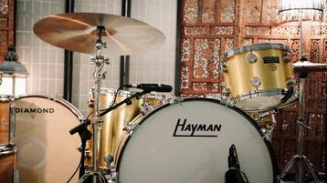 Hayman Vibrasonic 1972 drum kit 26.13.16 & snare beschikbaar voor biedingen