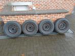 4 winterbanden Continental 225/60R15 + velgen BMW, Auto-onderdelen, Overige Auto-onderdelen, Gebruikt, BMW, Ophalen