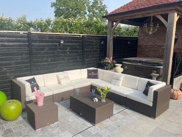 Prachtige XXL hoeklounge topmerk SECRETS GARDEN FURNITURE beschikbaar voor biedingen