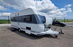 Schitterende en zeldzame Hobby 560 FC Excellent — Jaar 2019, Caravans en Kamperen, Caravans, Rondzit, Hobby, Frans bed, 7 tot 8 meter