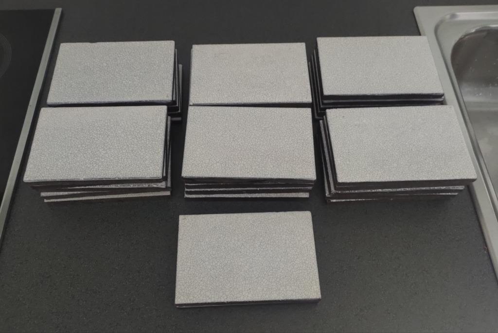 Carrelage en pierre de lave, Bricolage & Construction, Dalles & Carrelages, Neuf, Autres matériaux, Moins de 20 cm, Moins de 20 cm
