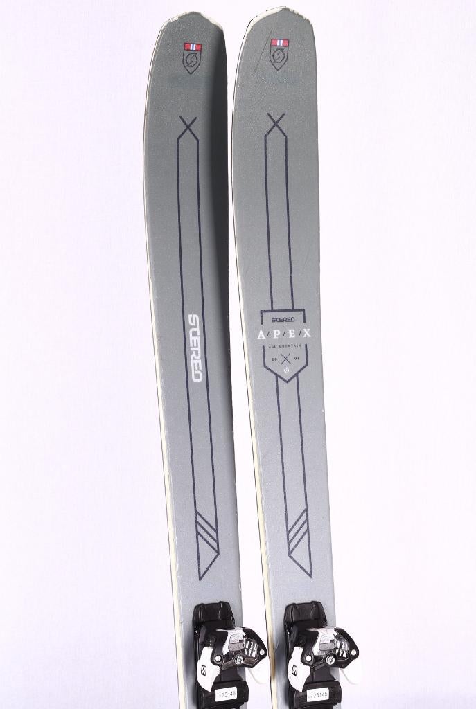 ② 186 skis freeride STEREO APEX, grip walk, tip rocker — Ski & Ski de ...