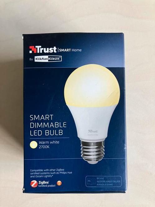 Trust Smart Dimmable LED bulb 9W 2700k, Huis en Inrichting, Lampen | Losse lampen, Nieuw, Ophalen of Verzenden
