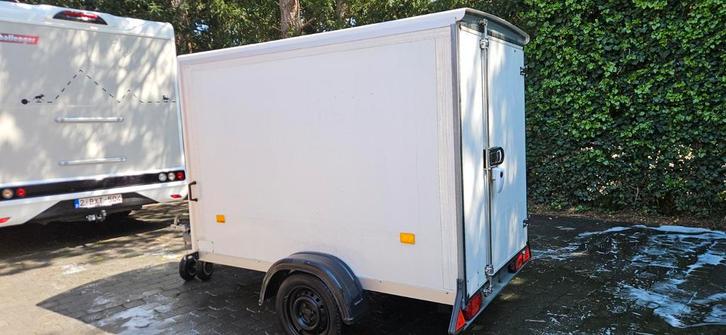 Aanhangwagen ongeremd 750kg merk Cheval Cargo, Autos : Divers, Remorques, Comme neuf, Enlèvement