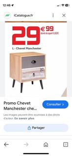 Commode ou table de chevet « Manchester », Maison & Meubles, Chambre à coucher | Tables de chevet, Utilisé