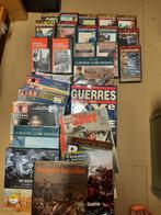Livres , magazines (+50)  et cassettes (+60), Livres, Guerre & Militaire, Comme neuf, Enlèvement