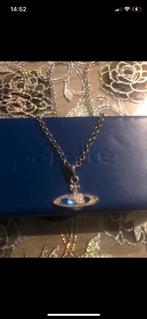 Viviene westwood ketting, Verzenden, Zo goed als nieuw, Met edelsteen, Zilver