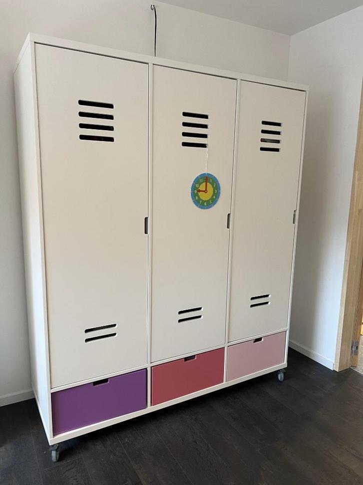 Bopita slaapkamer * grote kledingkast, Kinderen en Baby's, Kinderkamer | Commodes en Kasten, Gebruikt, Kast, Ophalen